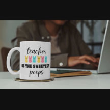 Regalo de la taza de Pascua para el profesor