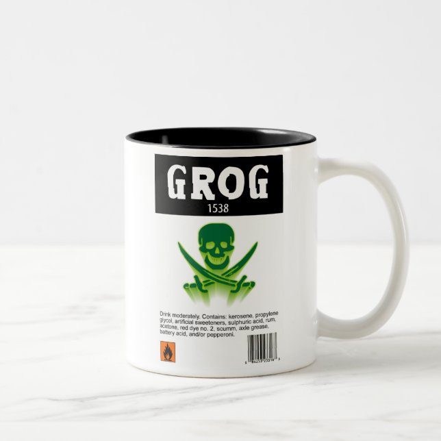 Regalo de la taza del grog (Derecha)