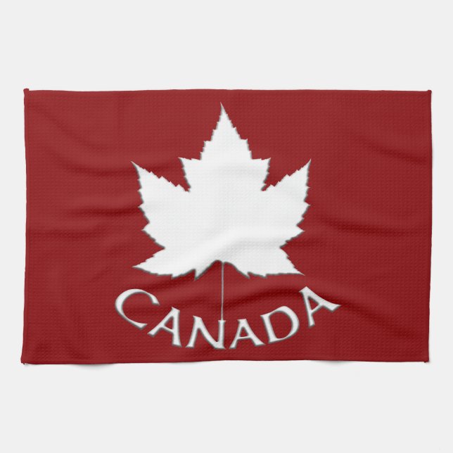 Regalo de la toalla de té de Guay Canadá de la (Horizontal)
