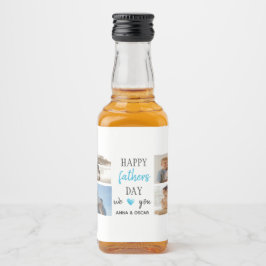 Regalo de las etiquetas de botellas de licor del d