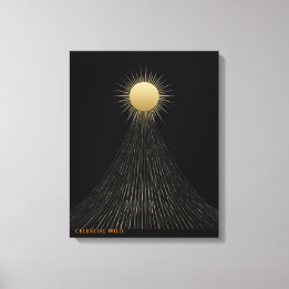 Regalo de lienzo de arte celestial Camino de Luz D