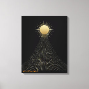 Regalo de lienzo de arte celestial Camino de Luz D