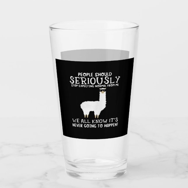 Regalo de Llama| La gente debería seriamente (Anverso)