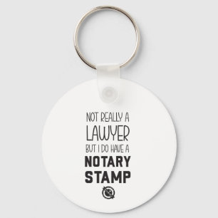 Regalo de llavero de Notario Público No Abogado