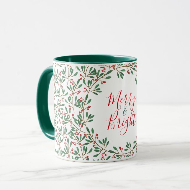 Regalo de los Navidades de jarras de personalizado (Anverso izquierdo)
