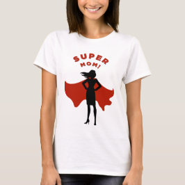 Regalo de madre de supermamá en Guay - camiseta