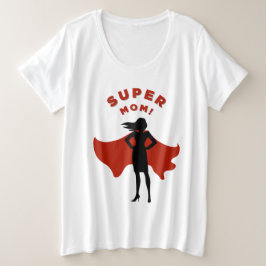 Regalo de madre de supermamá en Guay - camiseta