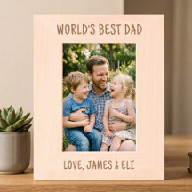 Regalo de Marco de Foto Personalizado para Papá Me