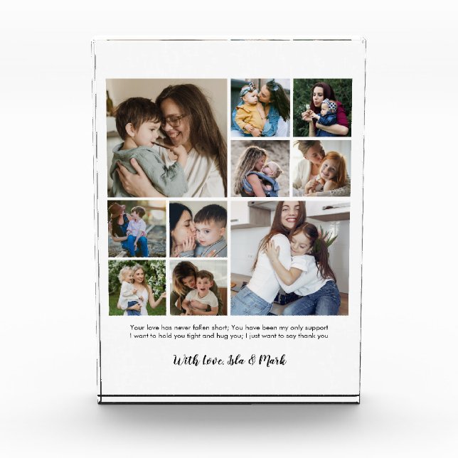 Regalo de Moda moderna de 10 Collages de fotos par (Anverso)