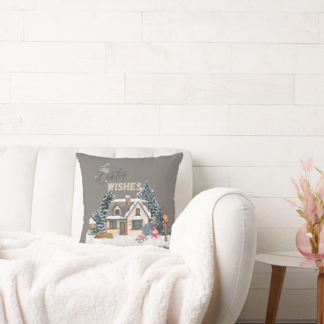 Regalo de Navidad Almohada para Decoración del Hog (Sofá)