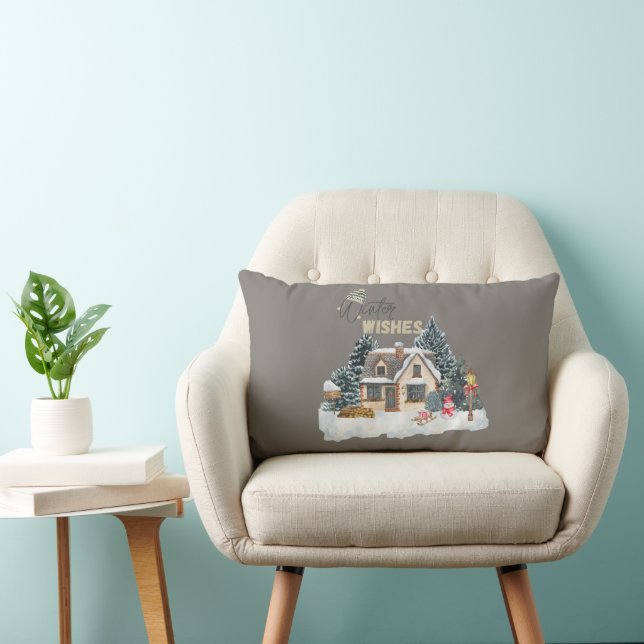 Regalo de Navidad Almohada para Decoración del Hog (Silla)