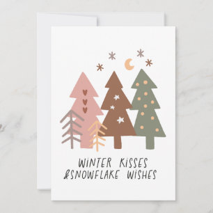 Regalo de Navidad Besos de Invierno y Deseos de Co