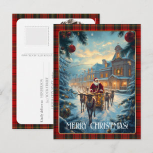 Regalo de Navidad clásico con foto personalizada d
