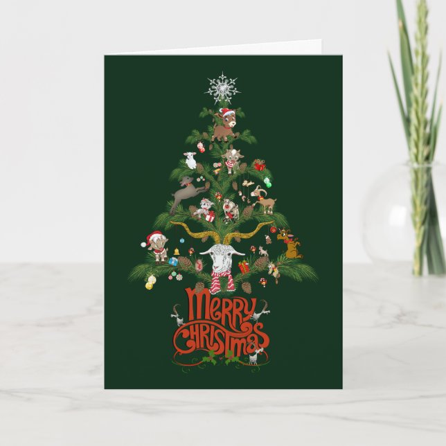 Regalo de Navidad de GOAT LOVERS | Merry Christmas (Anverso)