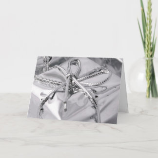 Regalo de Navidad de plata