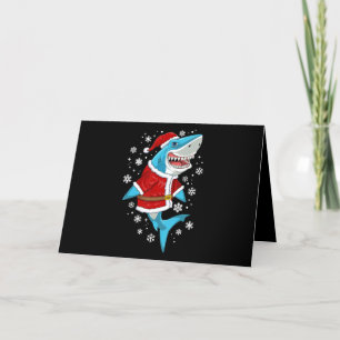 Regalo de Navidad de tiburón Santa Regalos