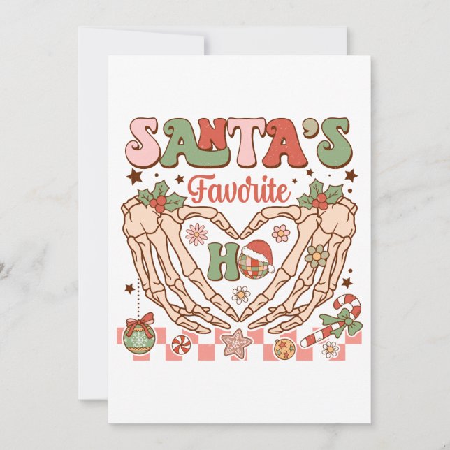 Regalo de Navidad el favorito de Santa (Anverso)