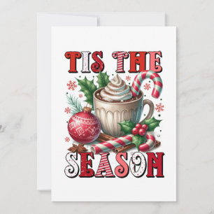 Regalo de Navidad Es La Temporada Cacao Caliente