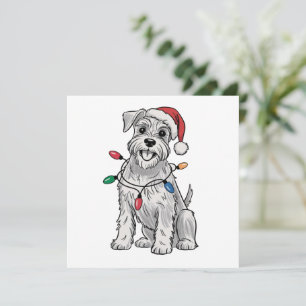 Regalo de Navidad para amantes de perros Schnauzer