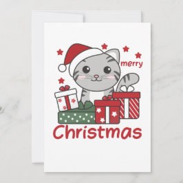 Regalo de Navidad para Gatos Animales de Invierno 