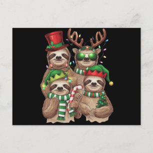 Regalo de Navidad Perezoso Feliz Slothmas Amante d