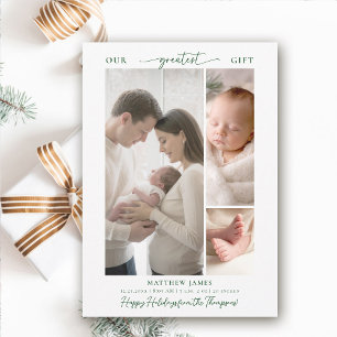 Regalo de Navidad Sencillo y Elegante para Bebé de