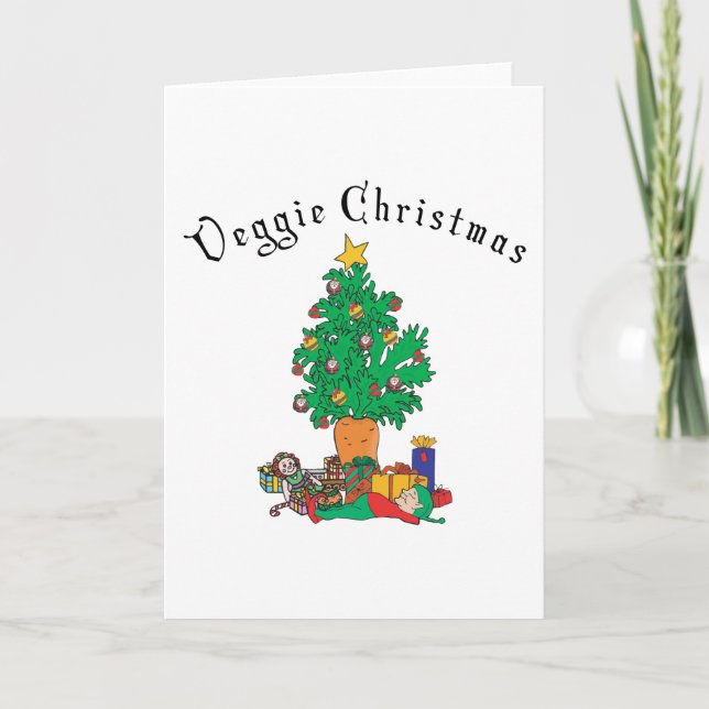 Regalo de Navidad vegetariana (Anverso)