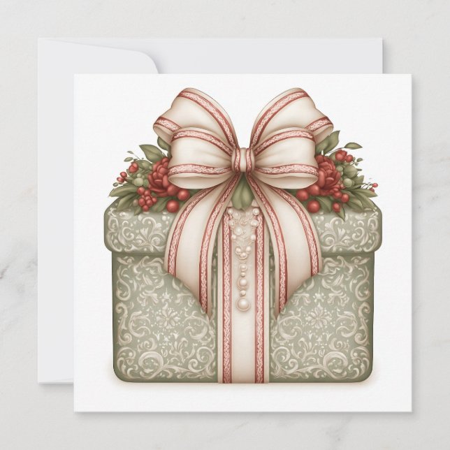 Regalo de Navidad Verde (Anverso)
