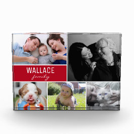 Regalo de Navidades de Collage de fotos múltiple d