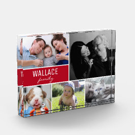 Regalo de Navidades de Collage de fotos múltiple d