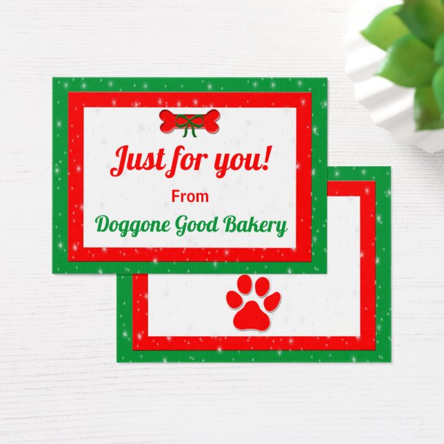 Regalo de Navidades personalizados con huesos de p (Escritorio)