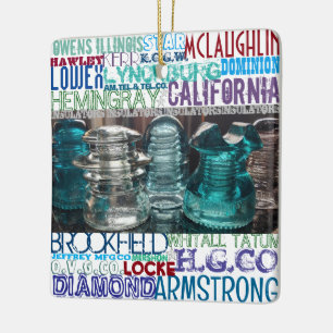 Regalo de Ornamento de los COLECTORES de Aislador 