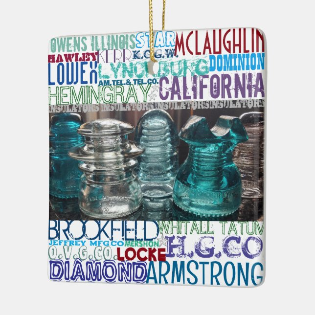 Regalo de Ornamento de los COLECTORES de Aislador  (Izquierda)