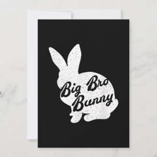 Regalo de Pascua a conejo hermano mayor para herma