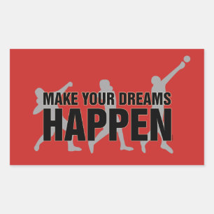 Regalo de Pegatinas de lanzamiento de tiros de pis