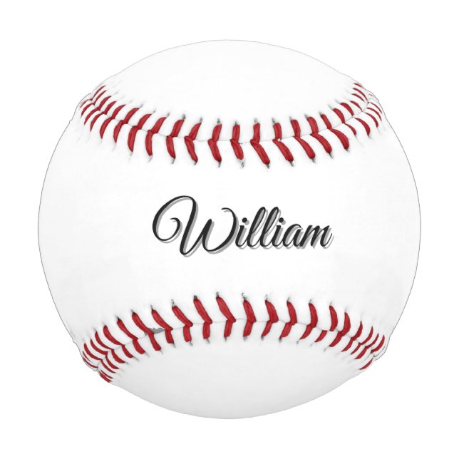 Regalo de pelota de béisbol personalizada (Anverso)