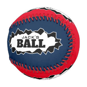 Regalo de pelota de béisbol personalizada con aguj