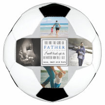 Regalo de pelota de fútbol para el Día del Padre/ 