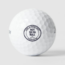 Regalo de pelota de golf divertido para Silva