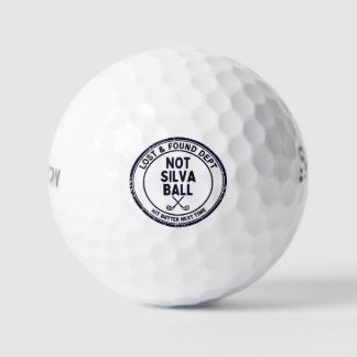 Regalo de pelota de golf divertido para Silva