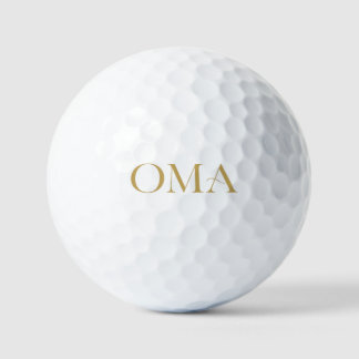 Regalo de pelota de golf Oma para abuela | Pelota