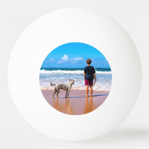 Regalo de pelota de ping pong con foto personaliza