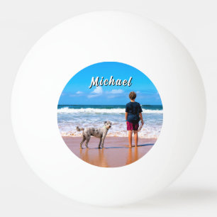 Regalo de pelota de ping pong con foto personaliza