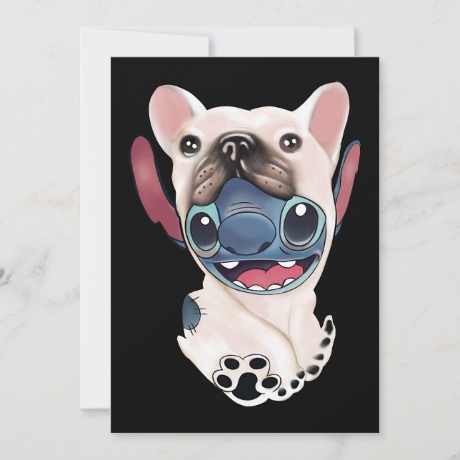 Regalo de perro | Bulldog francés divertido (Anverso)