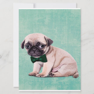Regalo De Perro De Pug Cute| Perro Cute Para Cumpl