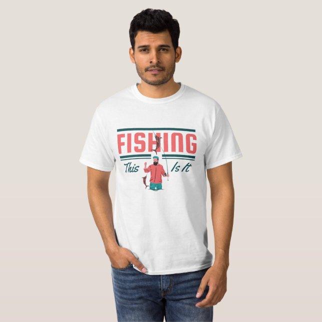 Regalo de pesca Camiseta de pesca (Anverso completo)
