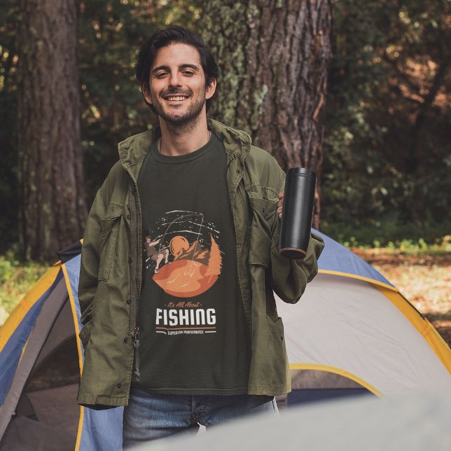 Regalo de pesca Camiseta de pesca (Fishing gift Fishing t-shirt)