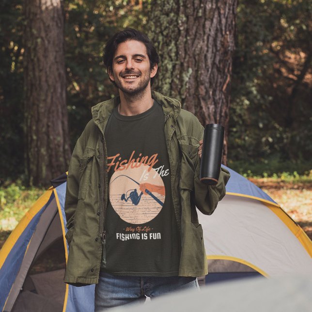 Regalo de pesca Camiseta de pesca (Fishing gift Fishing t-shirt)
