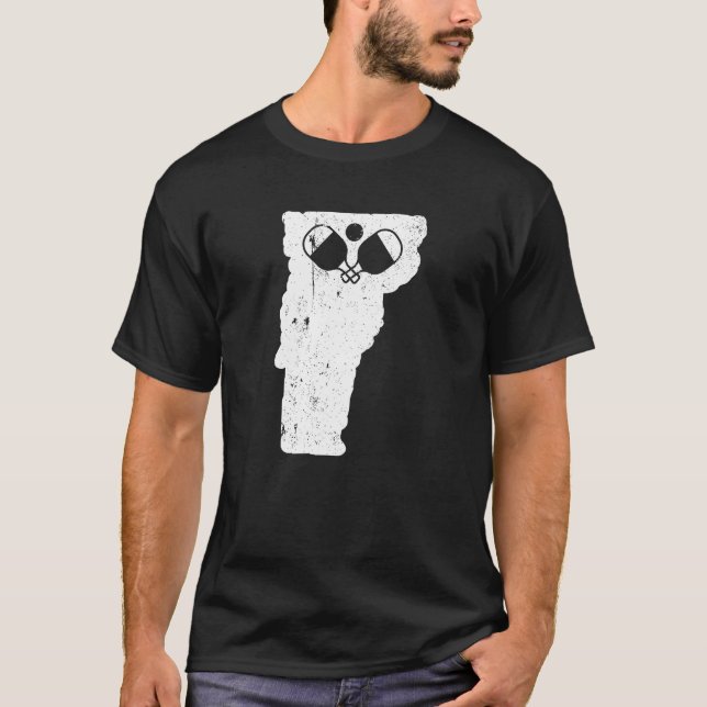 Regalo de Pickleball de la camisa de Vermont (Anverso)