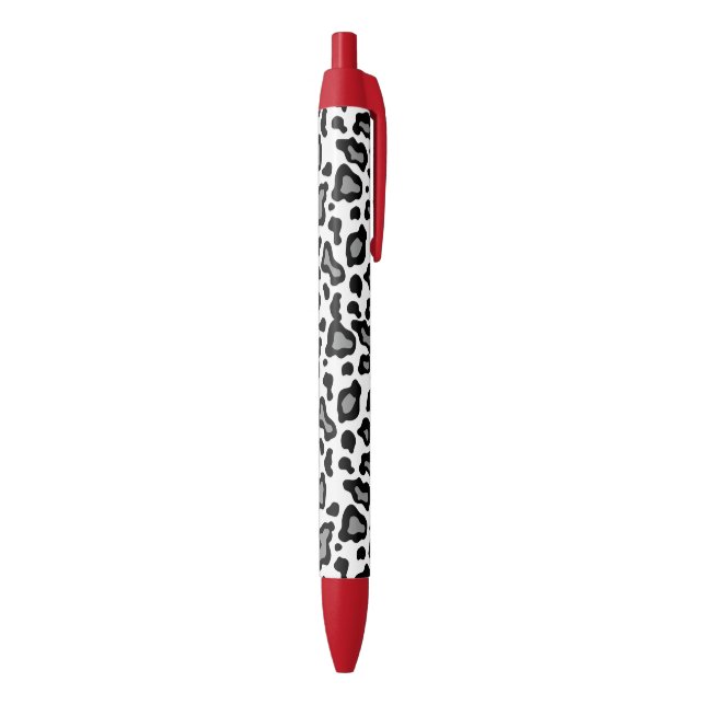 Regalo de pluma de escritura de leopardo retro (Parte inferior (Vertical))
